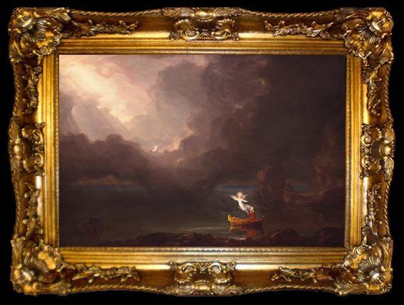 framed  Thomas Cole The Voyage of Life: Old Age (mk13), ta009-2